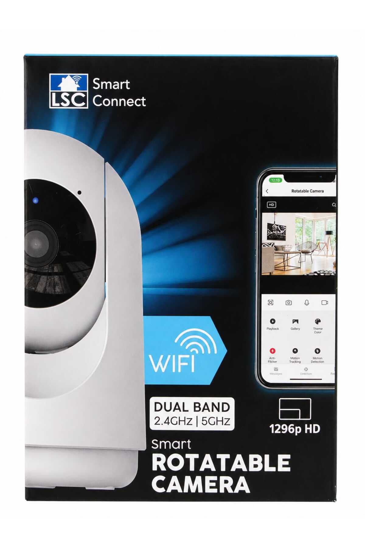 Cameră de Supraveghere Inteligentă – Wi-Fi, Night Vision & Control Mobil