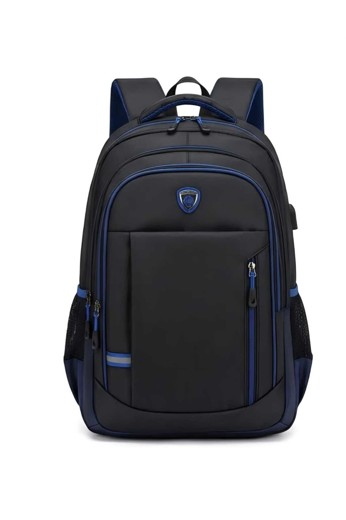 Rucsac Unisex Sport-Urban din Material Oxford Premium, 7 Buzunare Exterioare, Compartiment Laptop, Spate Anatomic