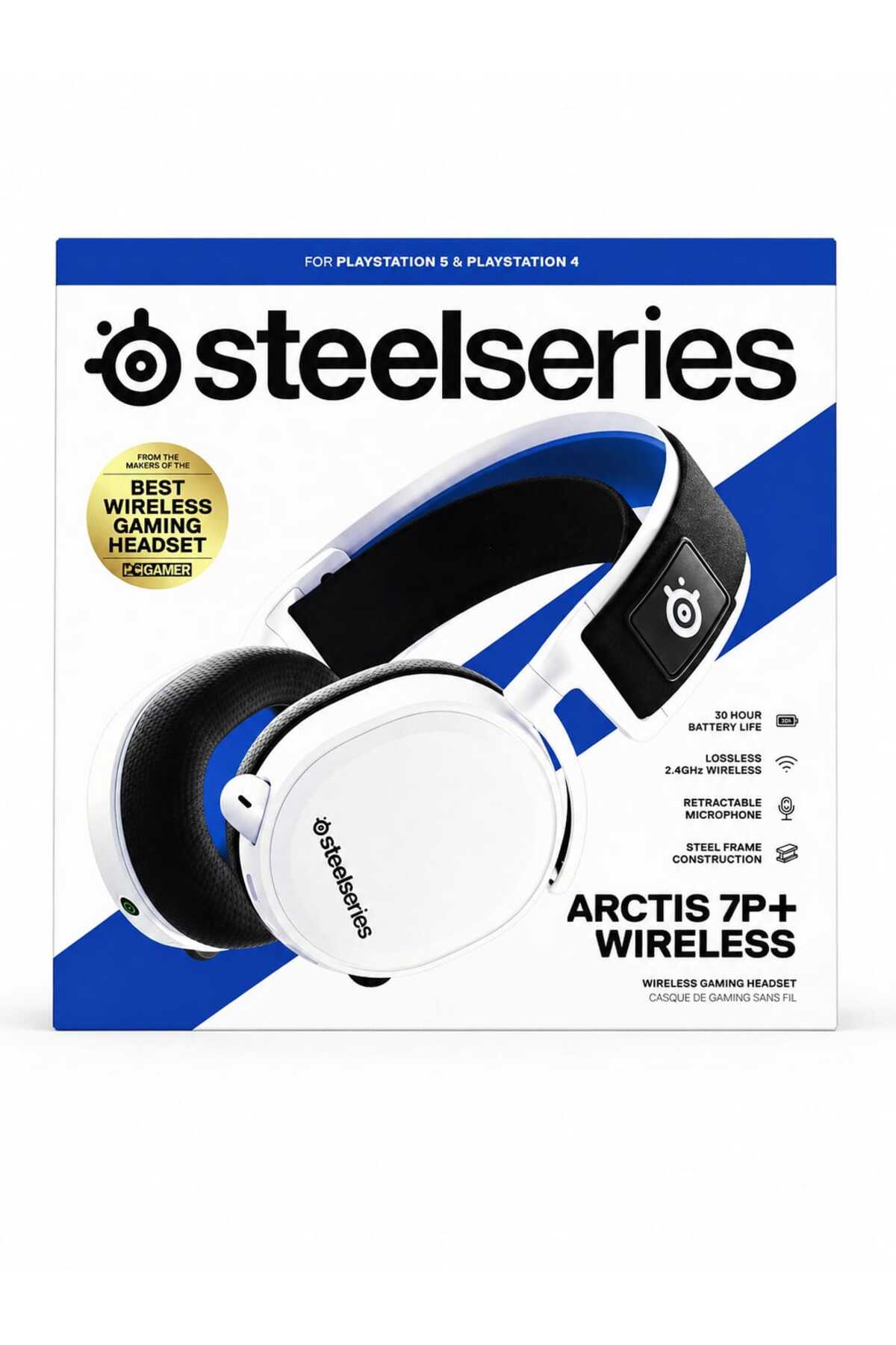 Căști Gaming Căști Gaming Căști Gaming SteelSeries Arctis 7P+ Wireless – Sunet Surround & Microfon HD