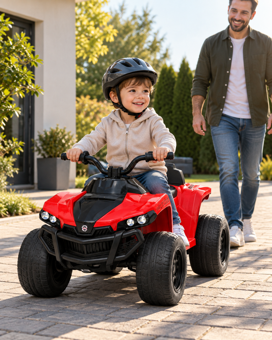 ATV electric pentru copii, design sport