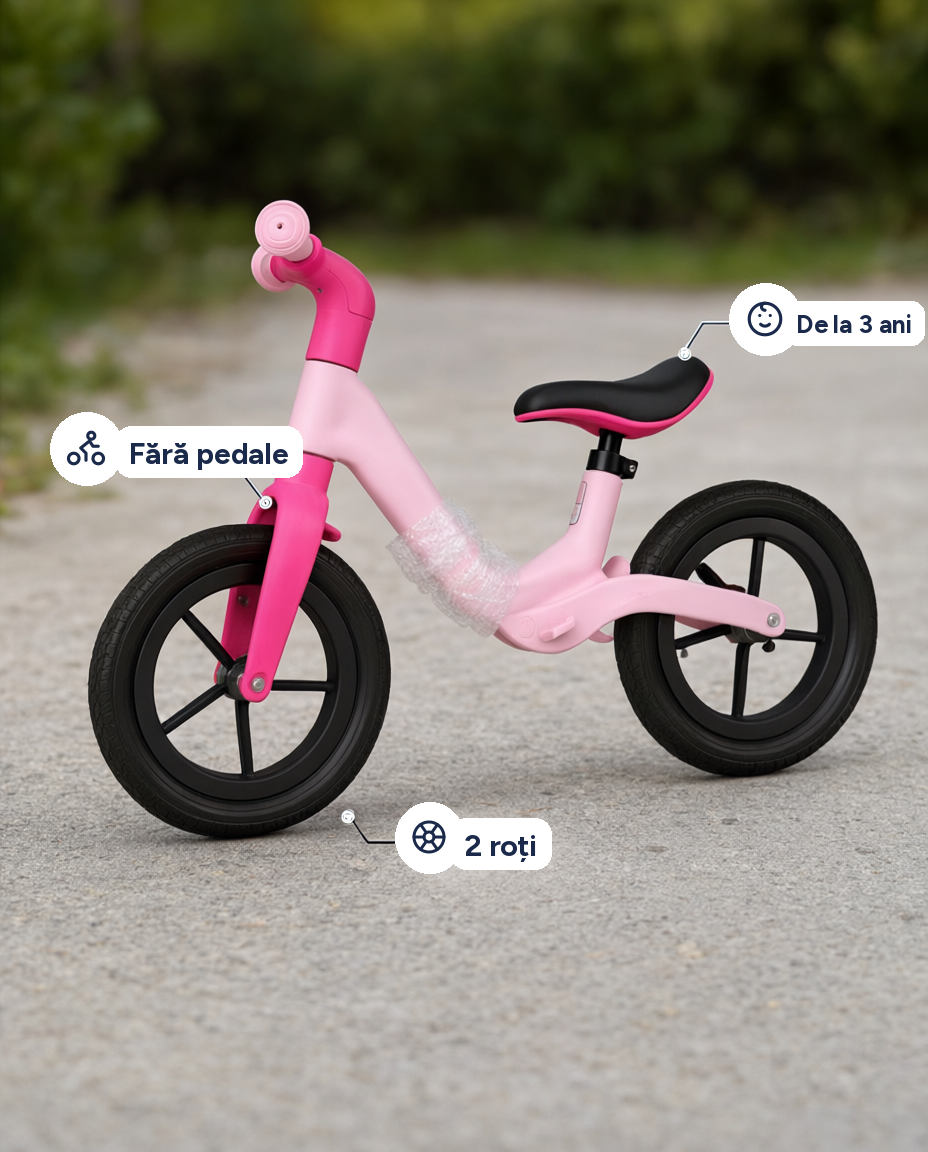 Bicicletă de echilibru pentru copii