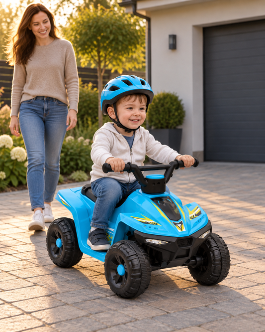 ATV electric pentru copii, roți mari