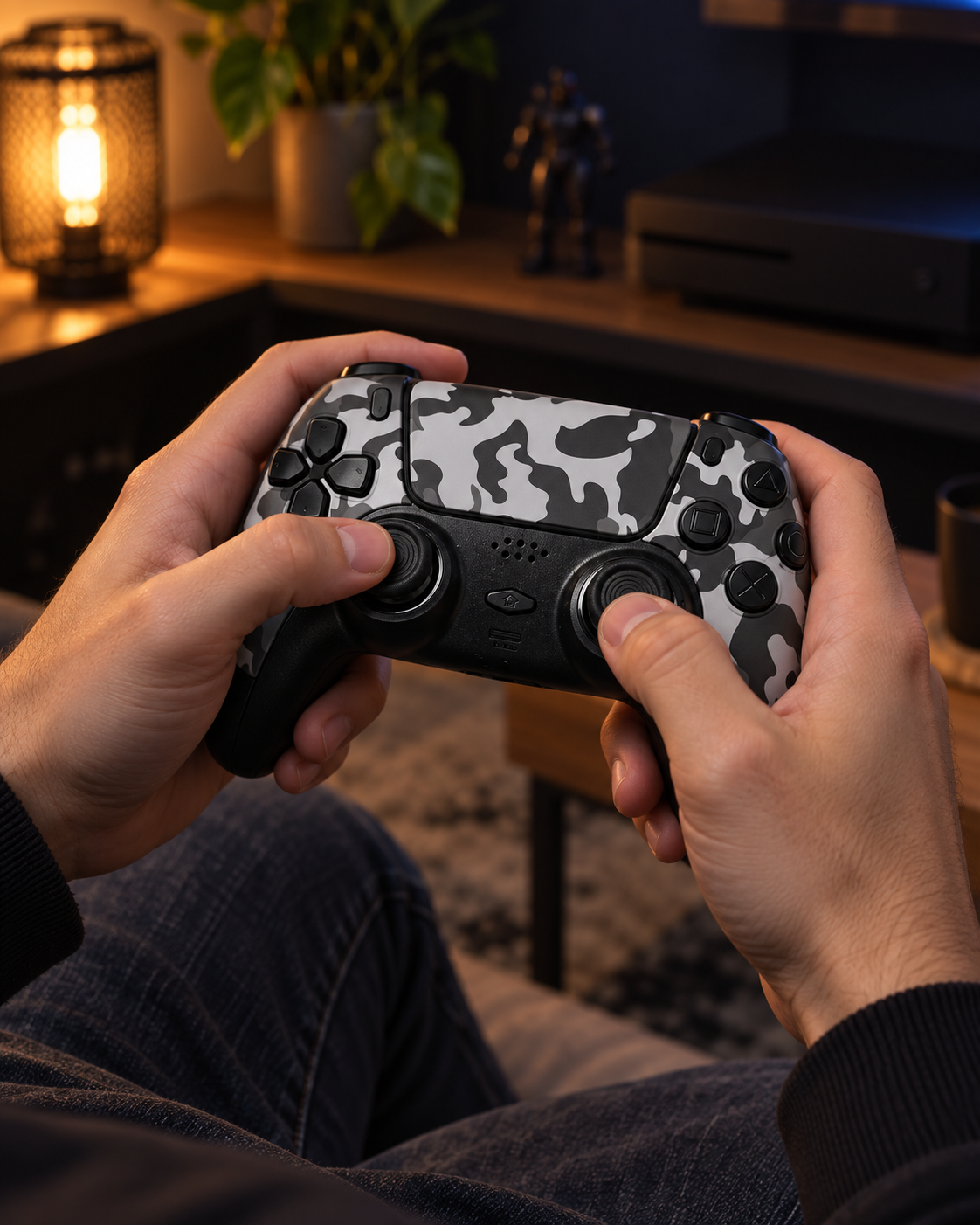 Controller Bluetooth gaming Battletron, compatibil PS4, Nintendo și PC