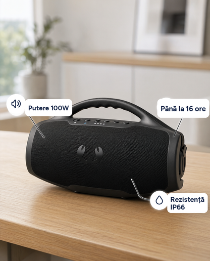 Boxă wireless Fresh 'n Rebel XXL, 100W, Bluetooth, IP66