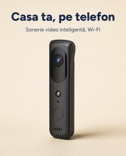 Sonerie video inteligentă LSC Smart Connect, 1296p, Wi-Fi, acumulator