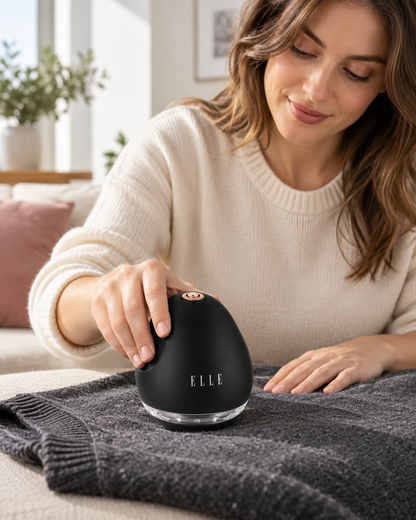 Aparat de îndepărtat scame ELLE, cu recipient colector