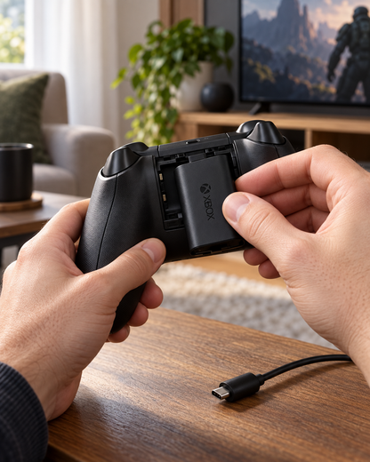 Baterie reîncărcabilă Xbox + cablu USB-C