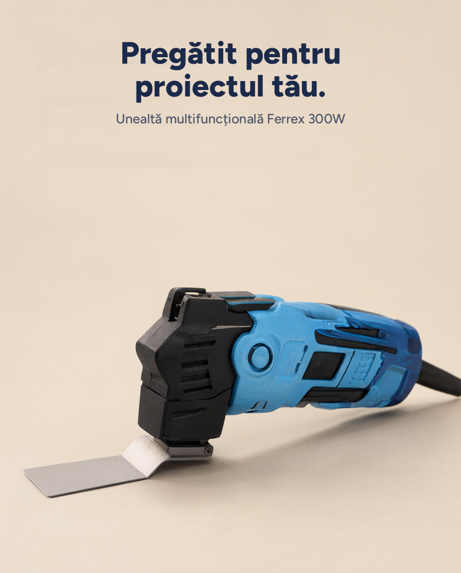 Unealtă multifuncțională oscilantă Ferrex 300W