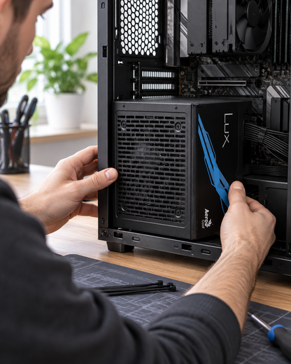 Sursă de alimentare Aerocool LUX 650W, 80 Plus Bronze