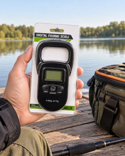 Cântar digital portabil pentru pescuit și bagaje, 10 g - 50 kg