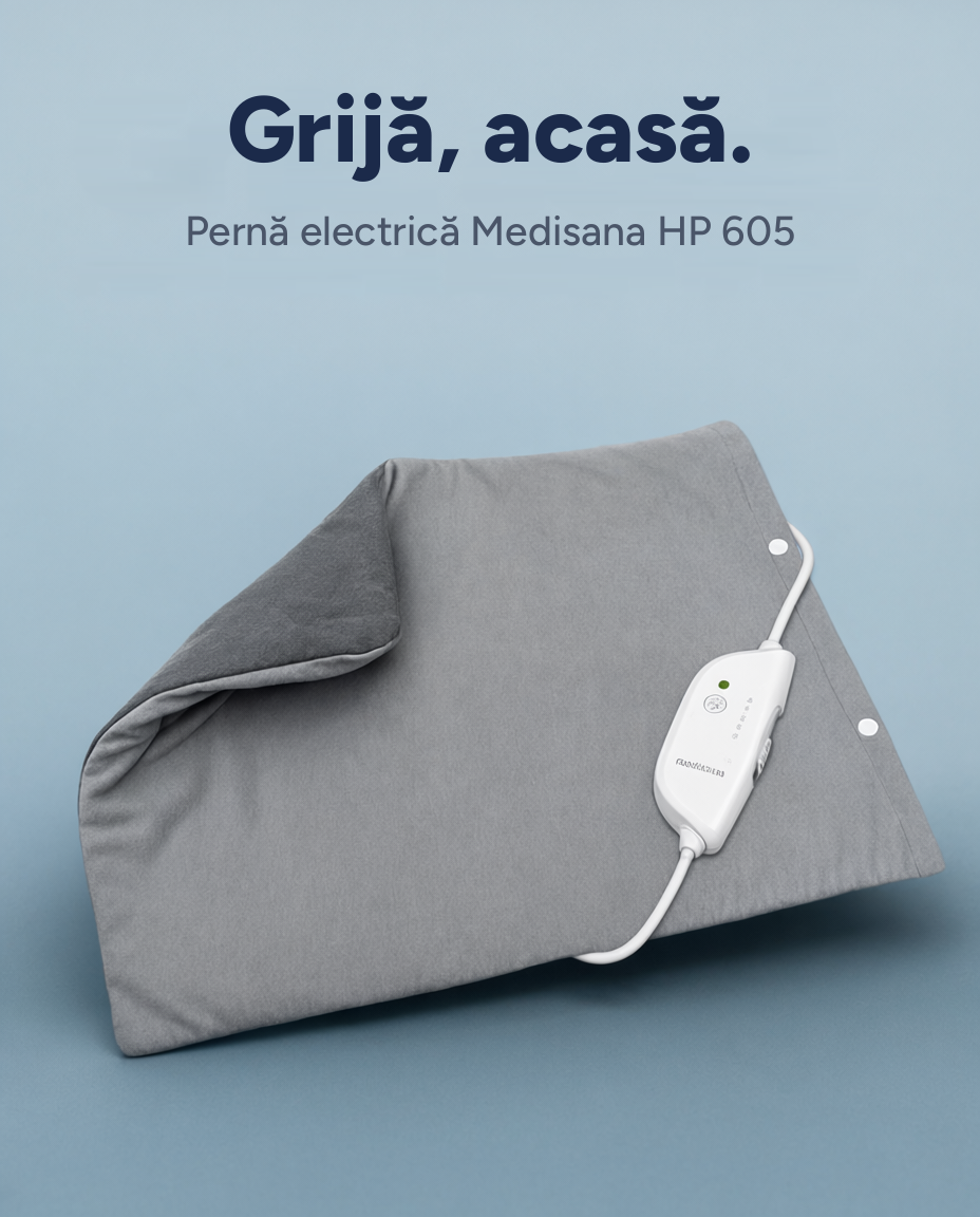 Pernă electrică Medisana HP 605, 100W, 4 trepte
