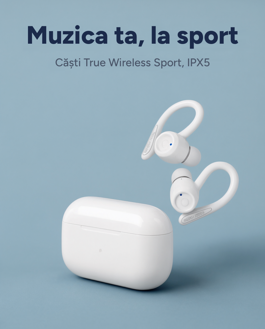 Căști True Wireless Sport Fresh 'n Rebel, IPX5
