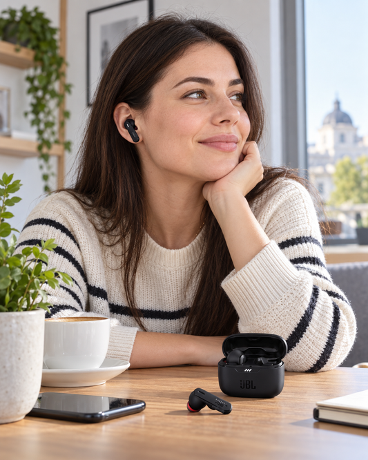 Căști wireless JBL Tune 230NC TWS cu anulare activă a zgomotului