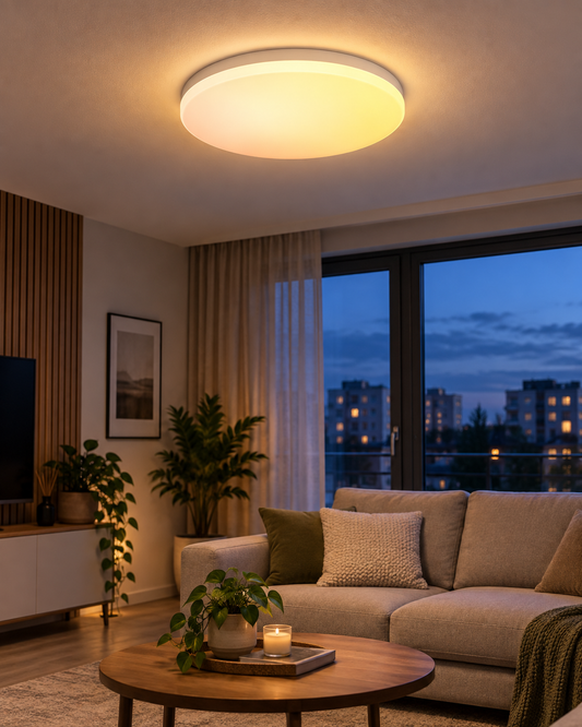 Plafonieră inteligentă LSC Smart Connect, 1800 lm, RGB și alb reglabil, Wi-Fi