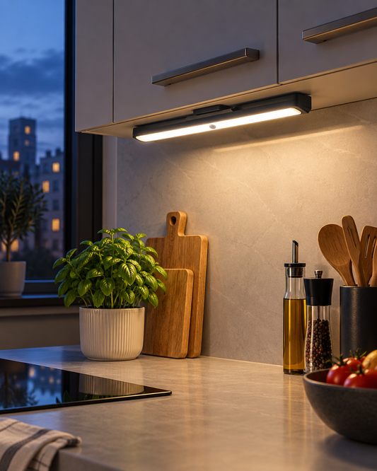 Lampă Grundig Cabinet Light cu senzor de mișcare, 300 lm, 38 cm, telecomandă