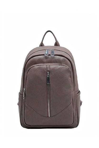 Rucsac Elegant Damă din Piele Ecologică, Multifuncțional, Model Urban Casual cu Buzunare
