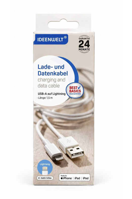 Cablu USB-A la Lightning de Înaltă Calitate