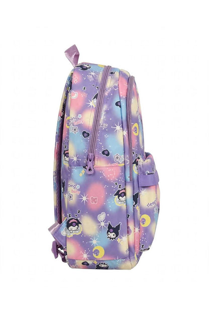 Rucsac Școală și Casual pentru Fete, Model Pastel Tie-Dye, Impermeabil, cu Compartimente