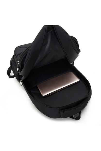 Rucsac Multifuncțional cu Compartiment Laptop 15.6", Impermeabil, Benzi Reflectorizante, Anatomic, Unisex, Albastru