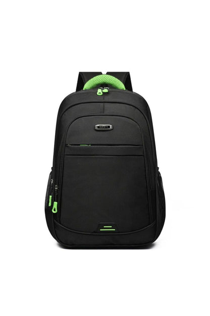 Rucsac Sport pentru Laptop, Impermeabil, Negru cu Accente Roșii