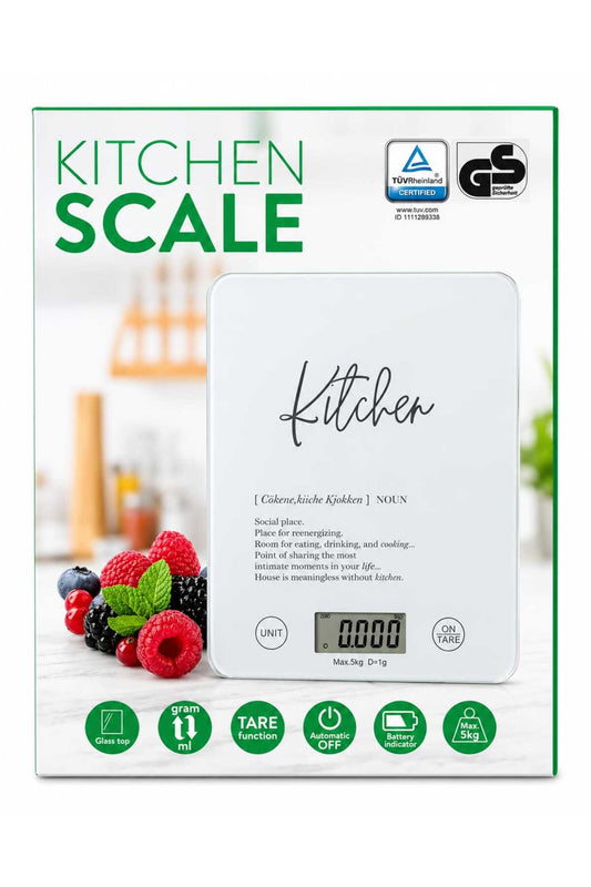 Cântarul de Bucătărie Kitchen Scale Este Ajutorul Perfect Pentru Gătit Precis și Fără Efort