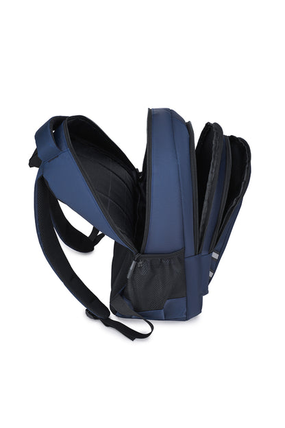 Rucsac Multifuncțional pentru Laptop 15.6", Impermeabil, cu Benzi Reflectorizante și Compartimente Multiple