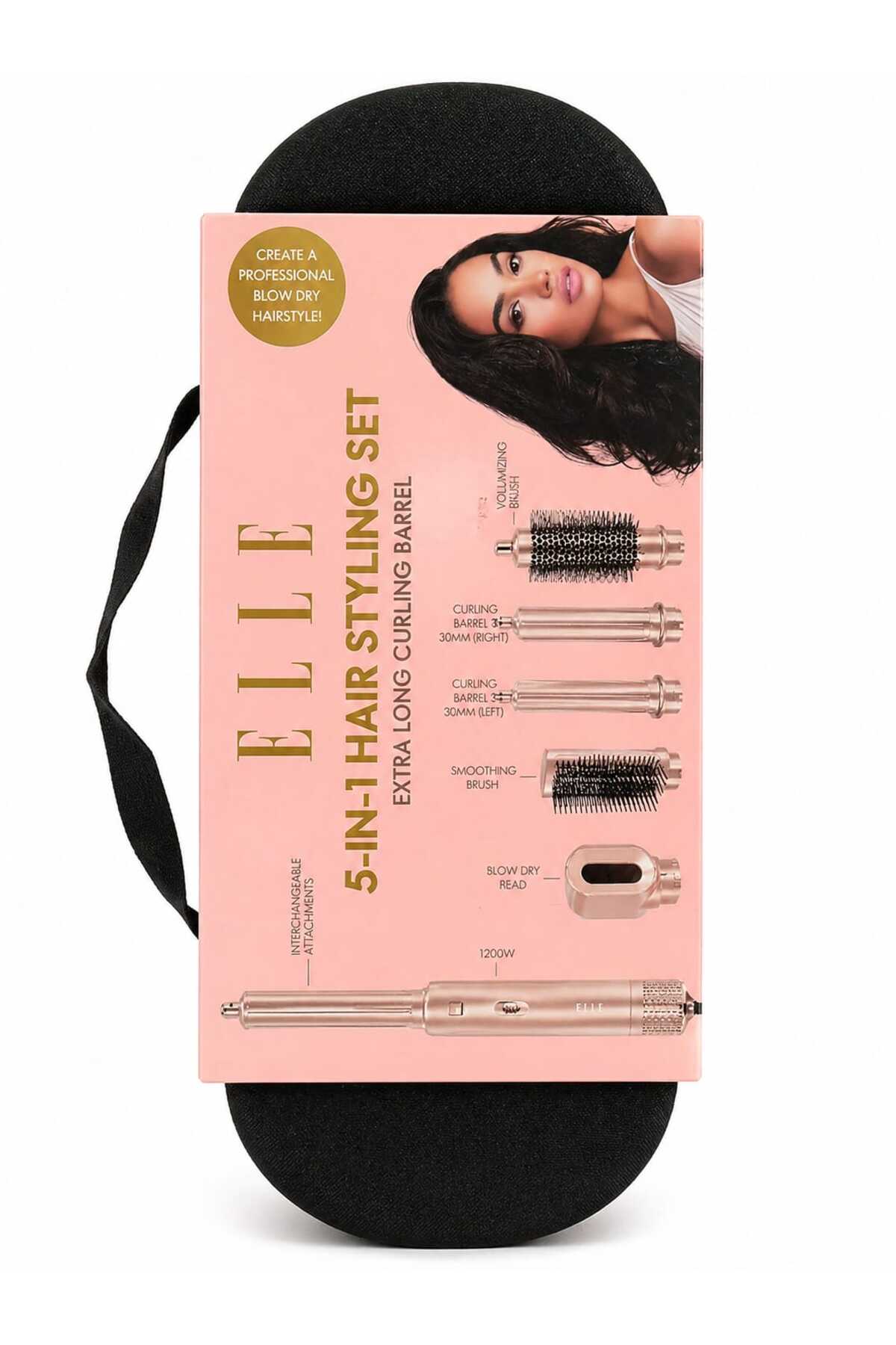 Set Profesional Coafat ELLE 5 în 1