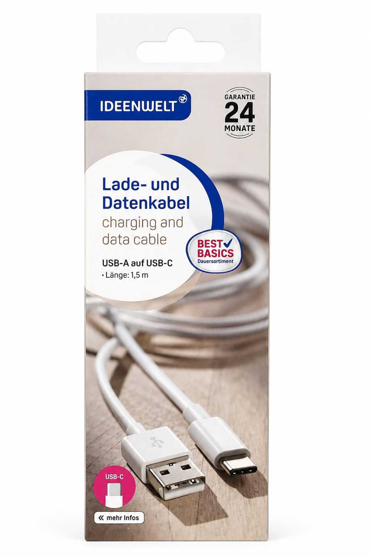 Cablu USB-A la USB-C de Calitate