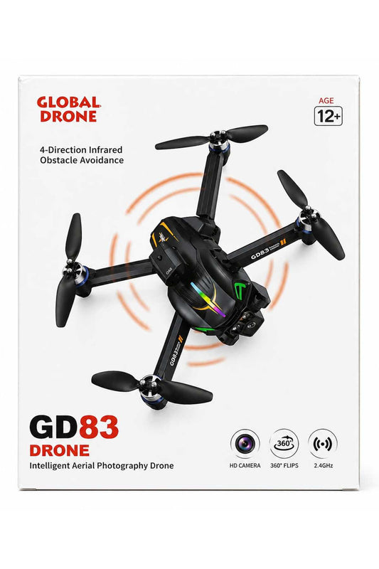 Dronă cu Cameră HD GD83 – Zbor Stabil & Control Simplu