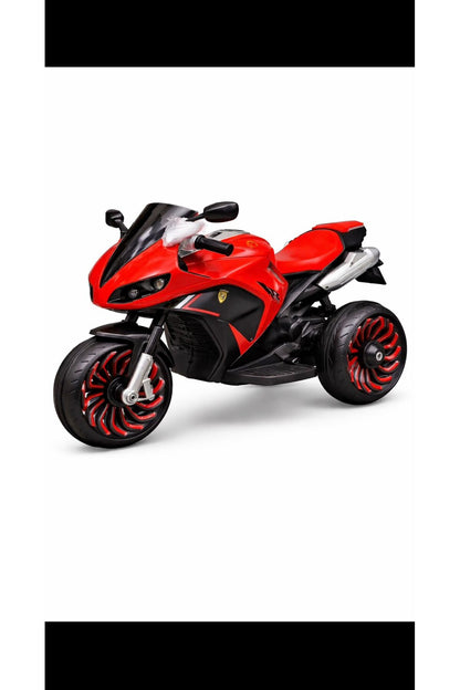 Motocicletă Electrică pentru Copii – Cu Roți Ajutătoare & Sunete