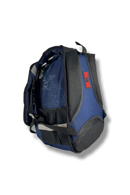 Set Ghiozdan Anatomic și Penar pentru Băieți – Ghiozdan Ortopedic Impermeabil, Model 3D Minge Fotbal, Clasele 1-4