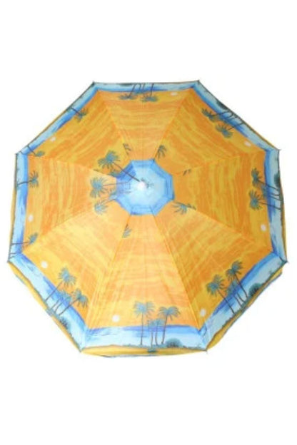 Umbrelă de Plajă și Grădină Inclinabilă, Protecție UV, Diametru 1.5
