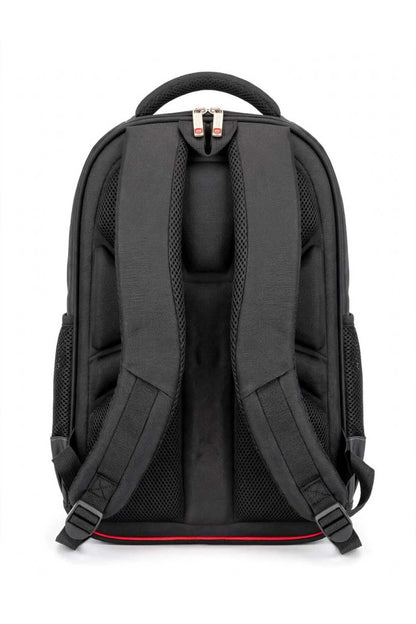 Rucsac Impermeabil Multifuncțional cu Compartiment Tabletă și Spate Anatomic, Negru