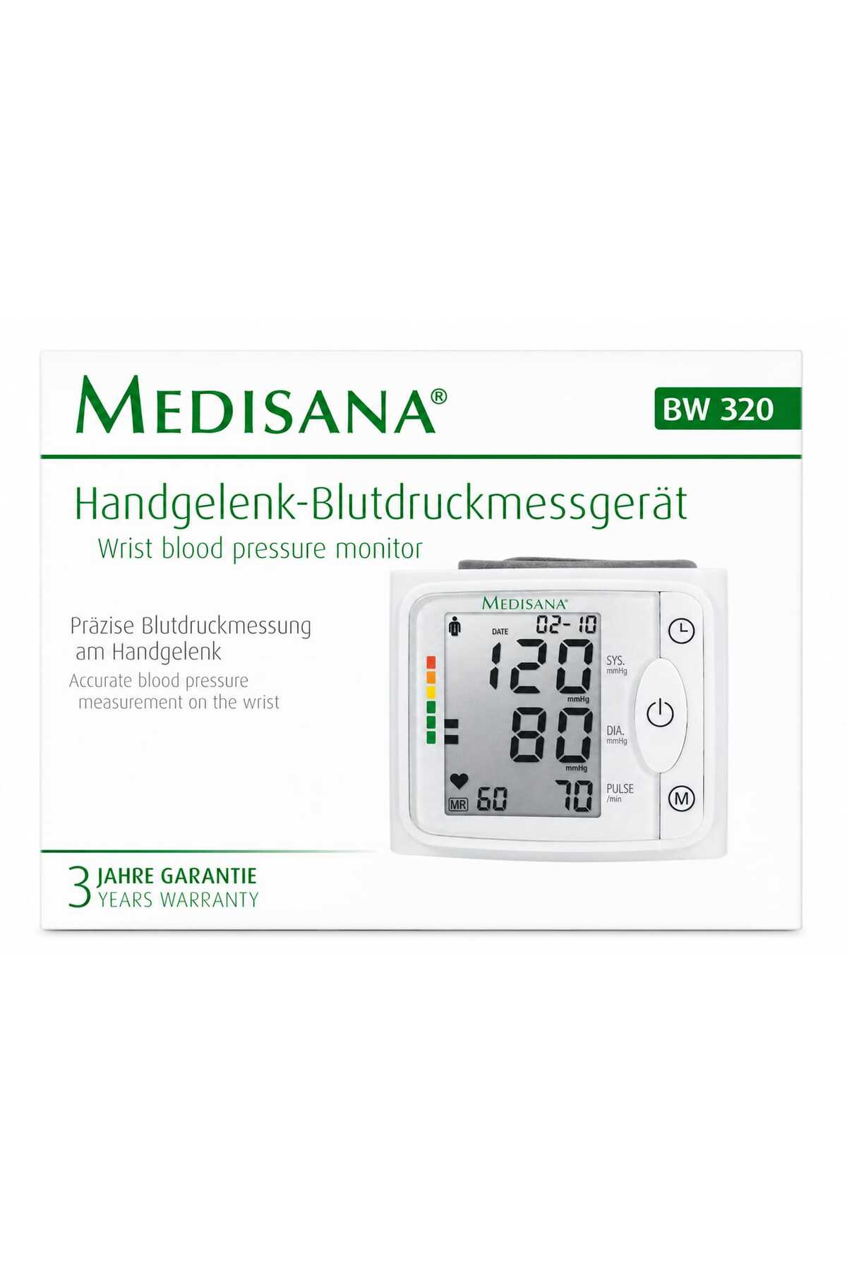 Tensiometru Digital de Braț – Măsurare Precisă & Ecran Mare