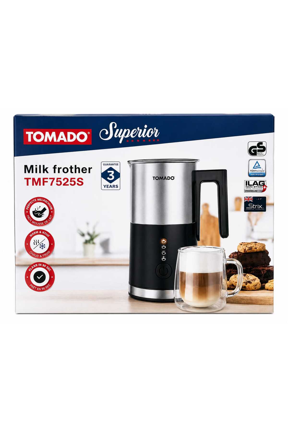 Spumatorul de Lapte TOMADO Superior TMF7525S Este Alegerea Perfectă Pentr