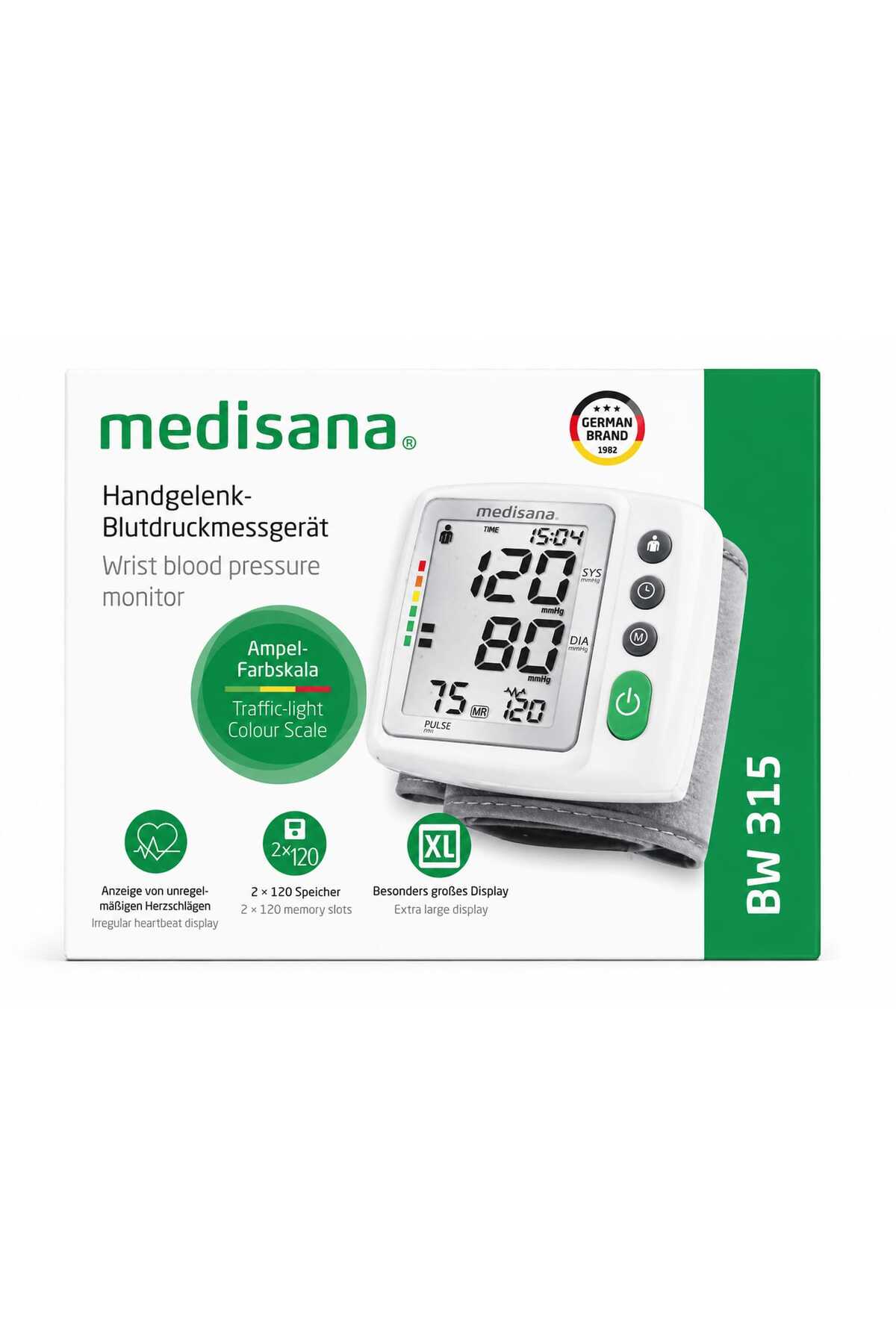 Tensiometru Digital de Braț – Măsurare Precisă & Ecran Mare