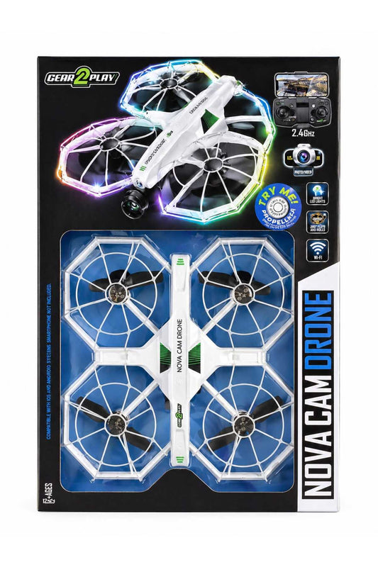 Dronă cu Cameră HD Nova Cam – Zbor Stabil & Control Simplu