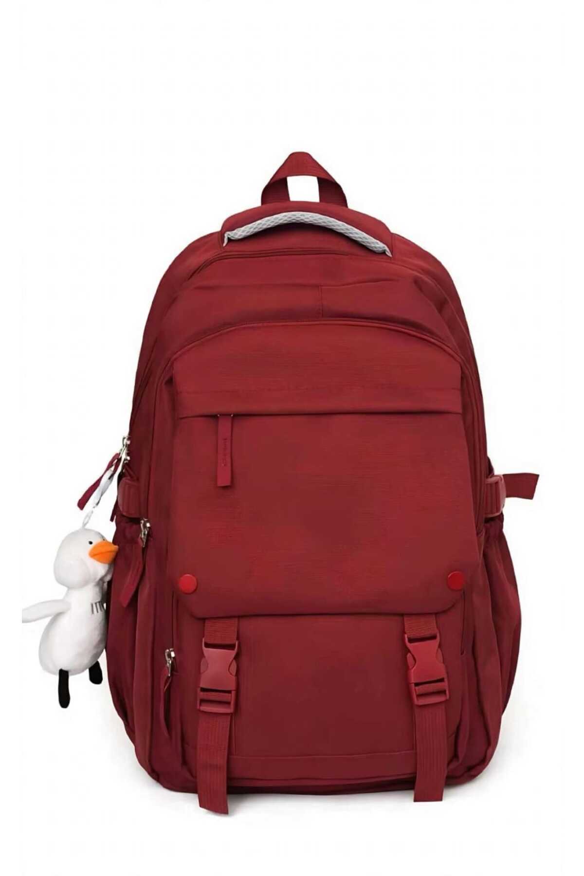 Rucsac Unisex Minimalist cu Compartiment Laptop, Multiple Buzunare, Impermeabil, pentru Școală sau Călătorii