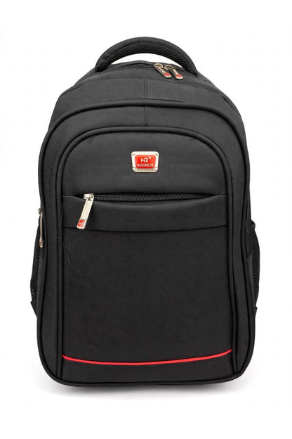 Rucsac Impermeabil Multifuncțional cu Compartiment Tabletă și Spate Anatomic, Negru