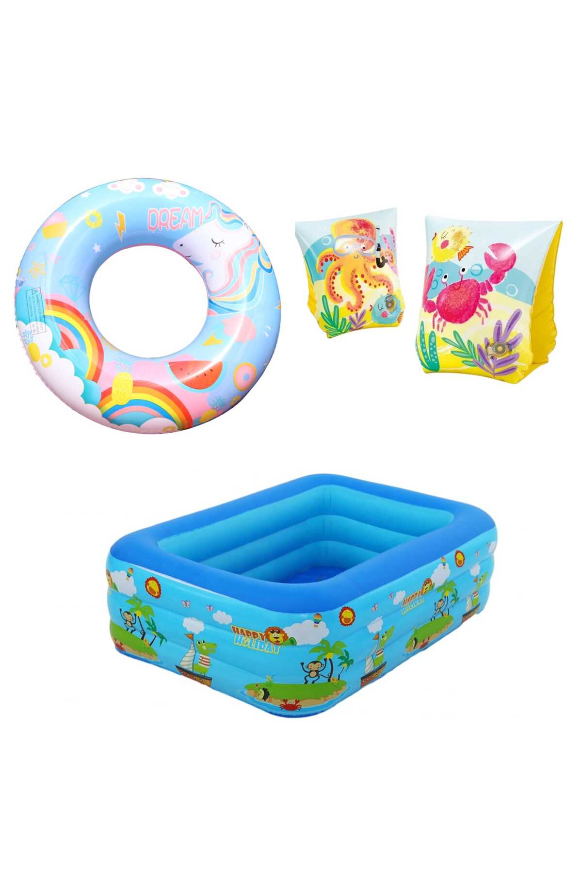 Piscină Gonflabilă de Grădină (110*80 cm) – Distracție de Vară pentru Familie