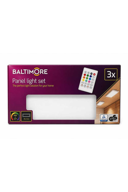 Set Iluminat Baltimore Panel Light (3 Buc.)