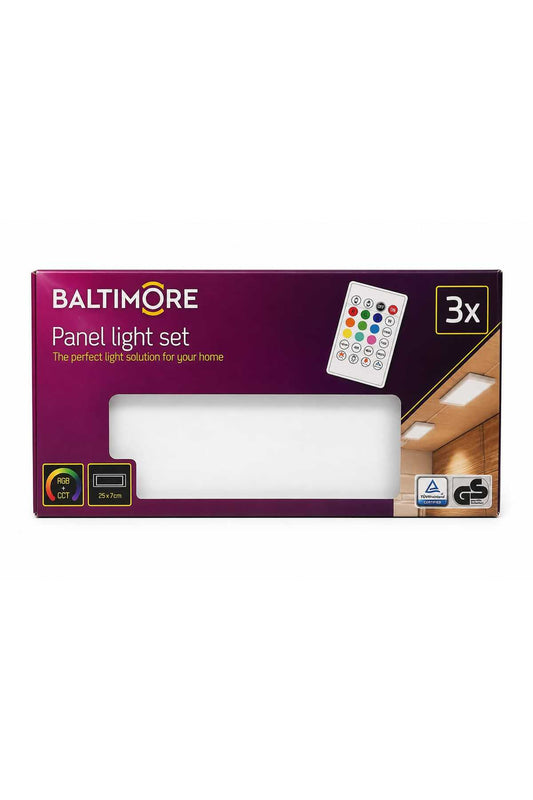Set Iluminat Baltimore Panel Light (3 Buc.)