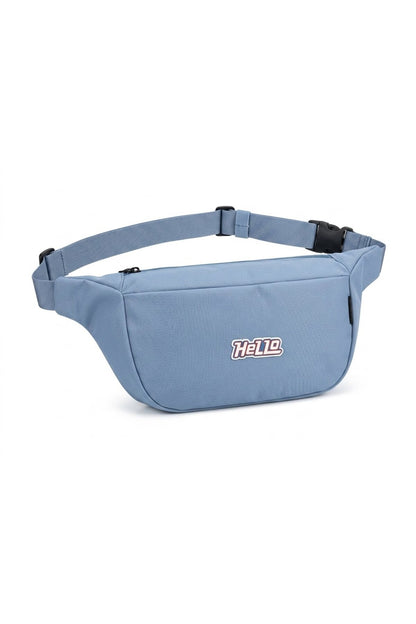 Geantă Sport de Umăr și Borsetă Impermeabilă, Curea Ajustabilă, Unisex, Albastru/Roz/Gri/Bej