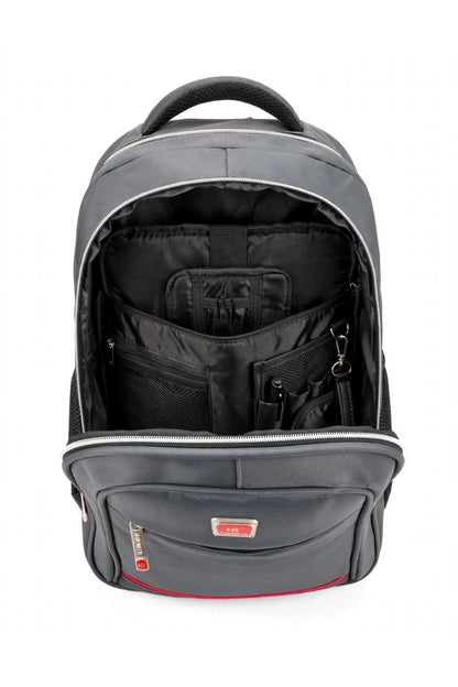 Rucsac Impermeabil Multifuncțional cu Compartiment Tabletă și Spate Anatomic, Negru