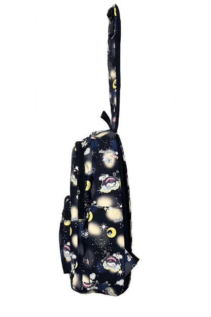 Rucsac Școală și Casual pentru Fete, Model Pastel Tie-Dye, Impermeabil, cu Compartimente