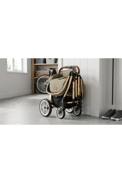 Cărucior Premium Modular pentru Bebeluși – Pliabil, Confortabil & Manevrabil