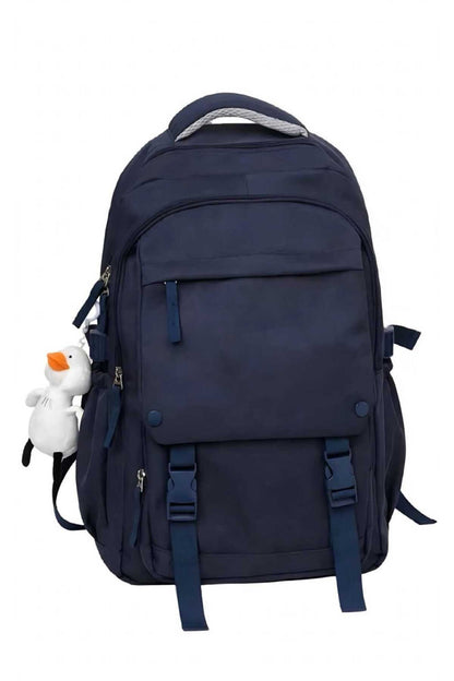 Rucsac Unisex Minimalist cu Compartiment Laptop, Multiple Buzunare, Impermeabil, pentru Școală sau Călătorii