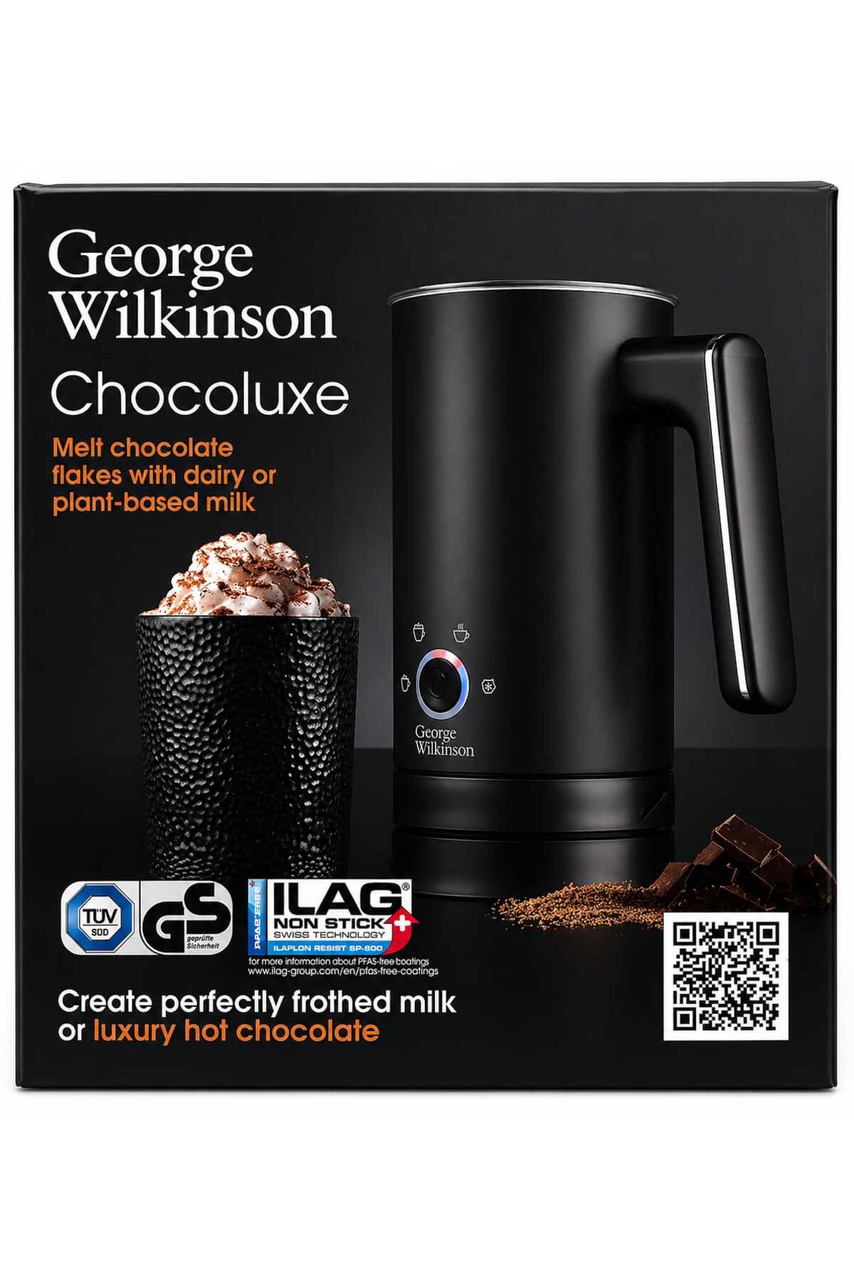Aparatul Pentru Ciocolată Caldă și Spumare George Wilkinson Chocoluxe Este Alegerea Perfectă Pentru Momentele Tale de Răsfăț