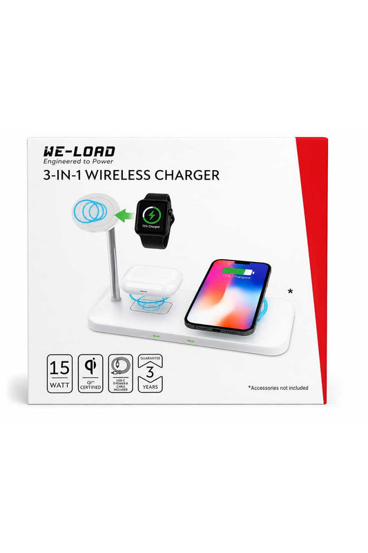 Încărcător Wireless 3 în 1