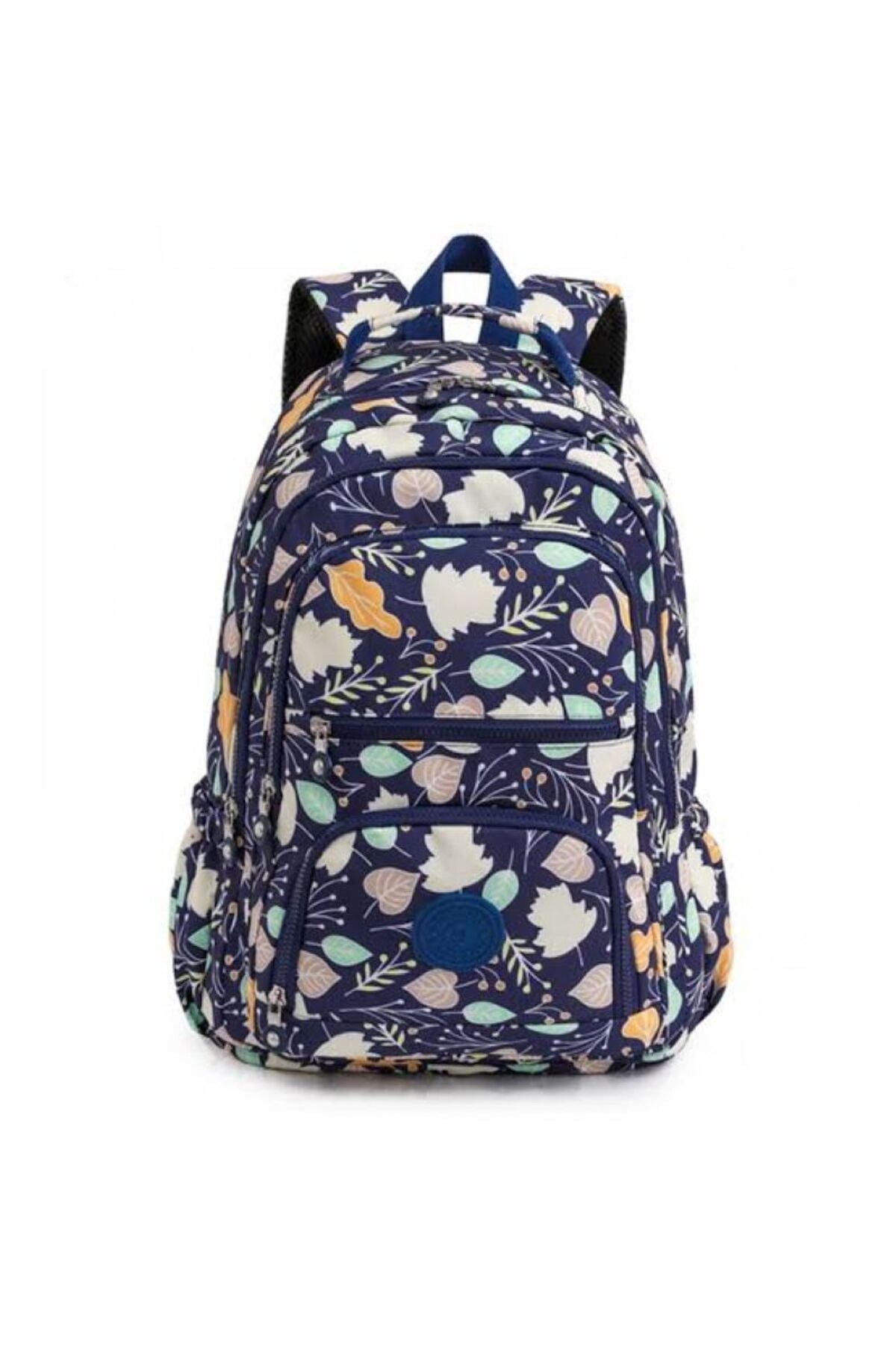 Rucsac Școală și Casual pentru Fete, Model Pastel Tie-Dye, Impermeabil, cu Compartimente